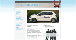 Desktop Screenshot of fahrschule-krebs-freiburg.de
